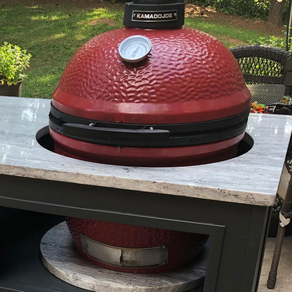 Kamado-style Smoker