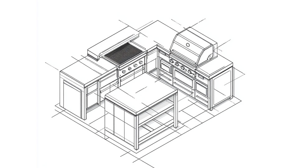 L-Shaped Kitchen
