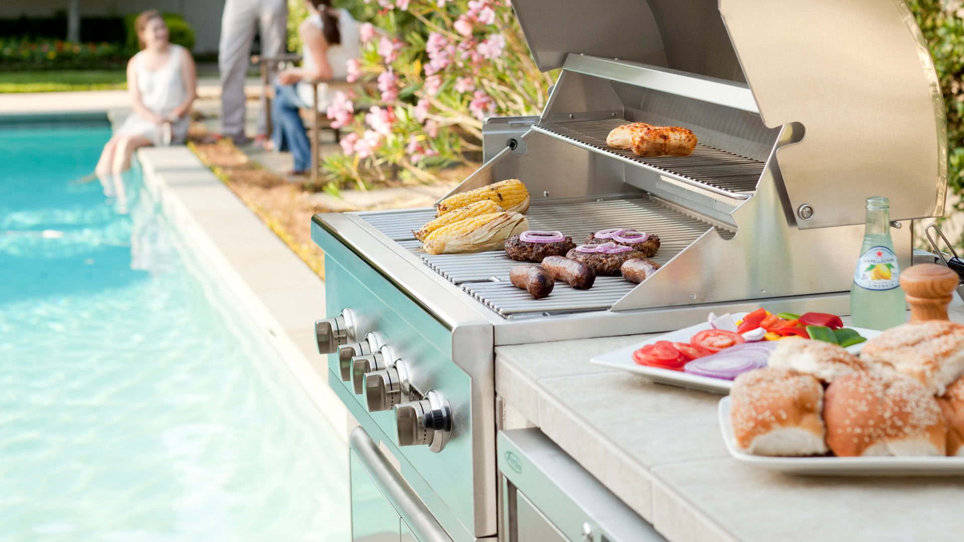View of BBQ Grills | Smokers | Pizza Ovens - Binghamton NY - Oasis Outdoor Living